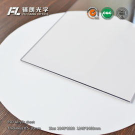 Κίνα Διαφανές ακρυλικό φύλλο 9mm ESD πυκνά το καθαρό διάστημα δωματίων που χωρίζεται για προμηθευτής